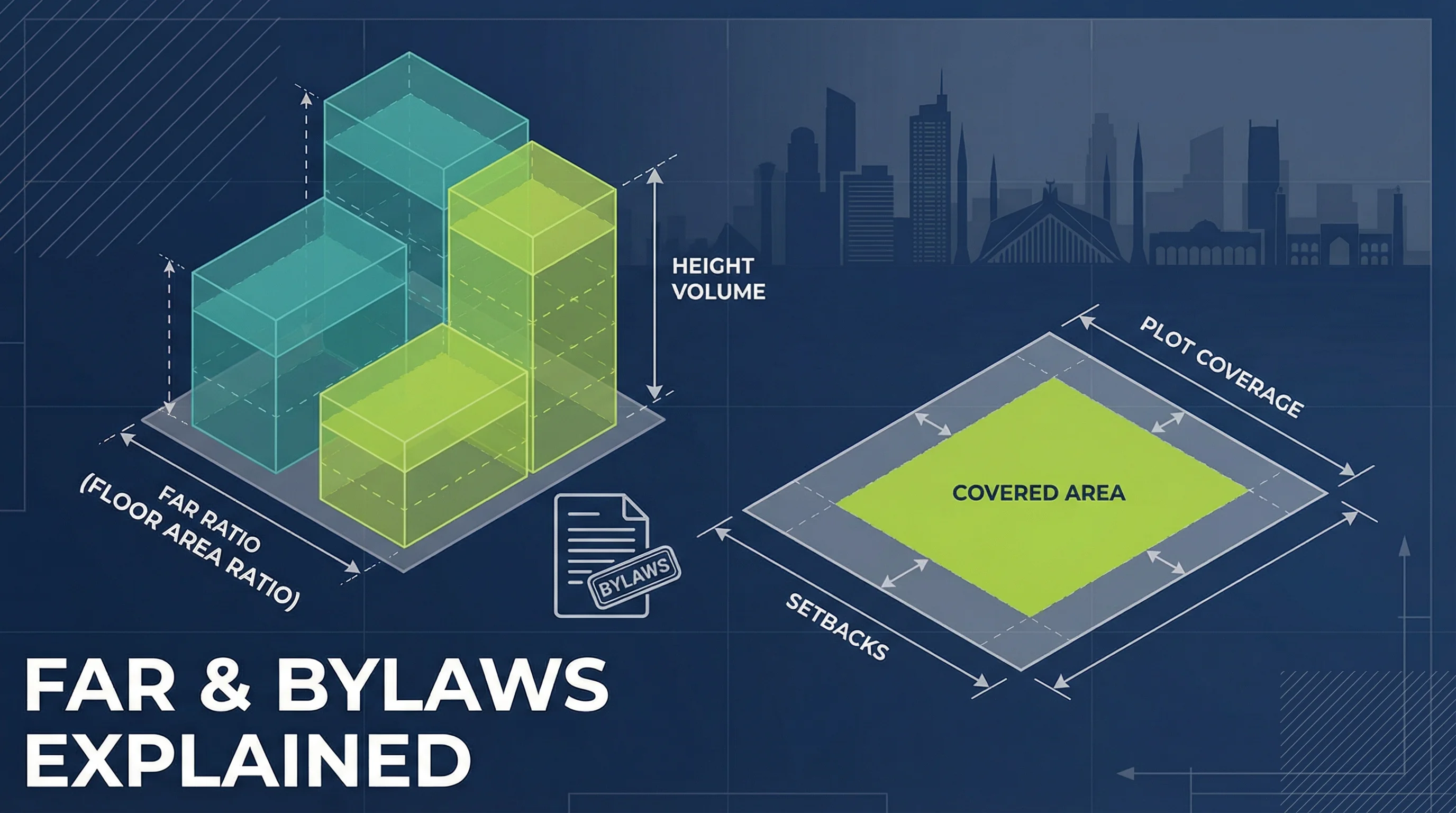 Understanding Covered Area, FAR, and Bylaws in Pakistan