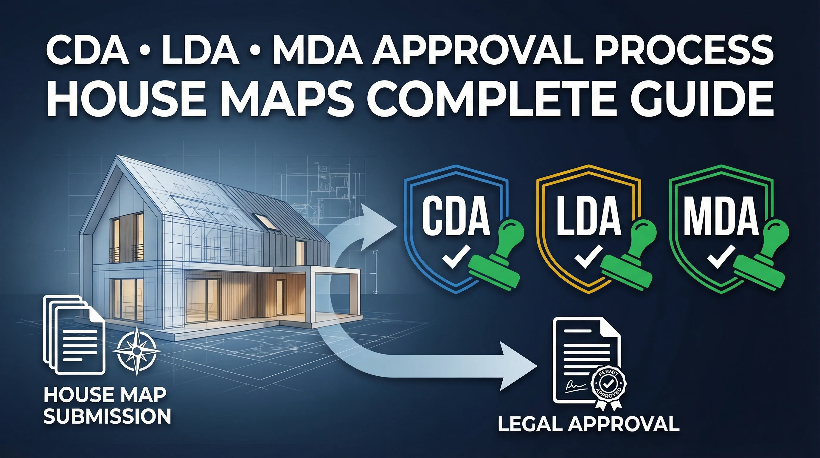 CDA, LDA & MDA Approval Process for House Maps – Complete Guide