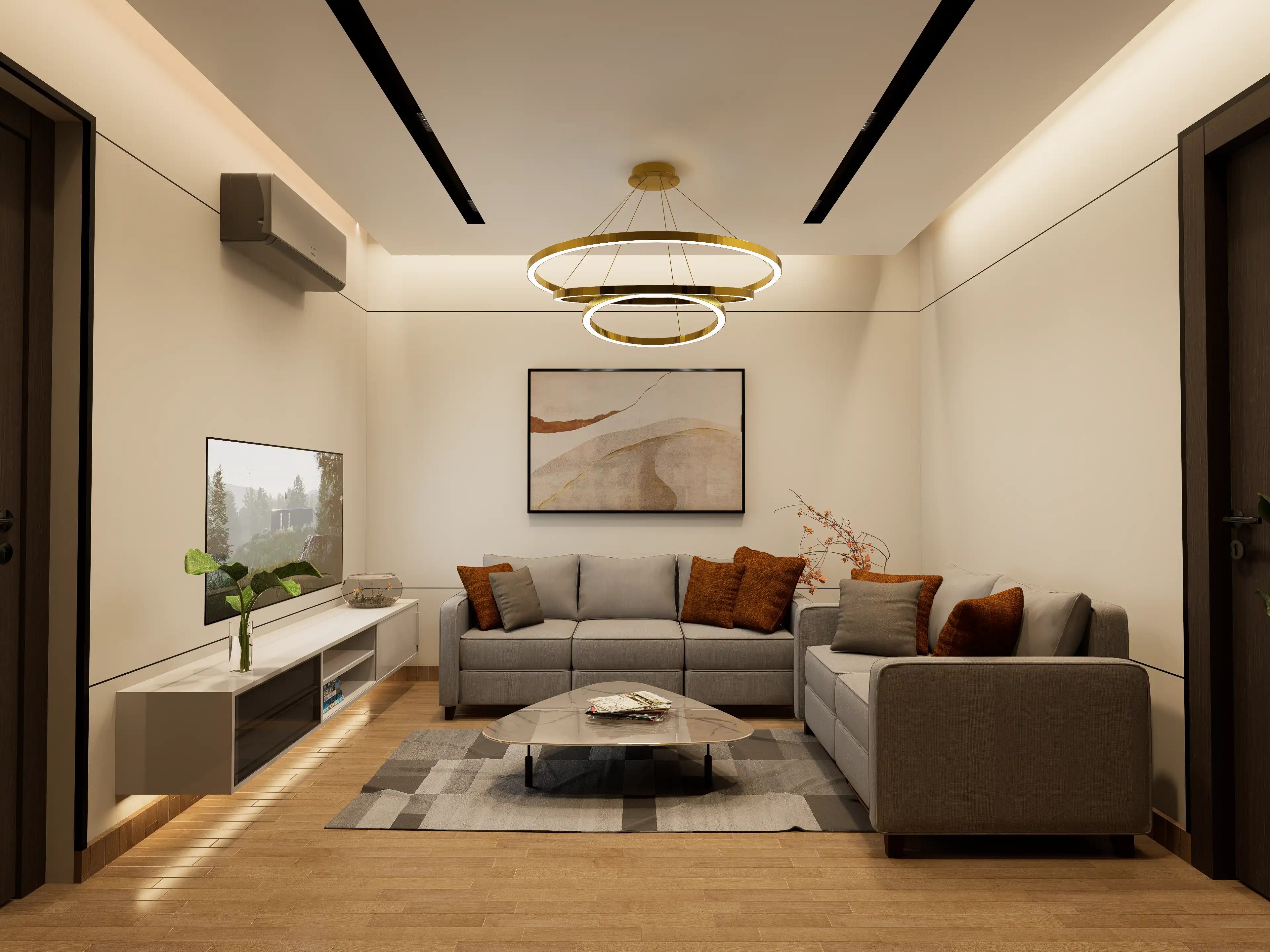 PORTSMOUTH RESIDENCE INTERIOR — 1,400 SQ FT
