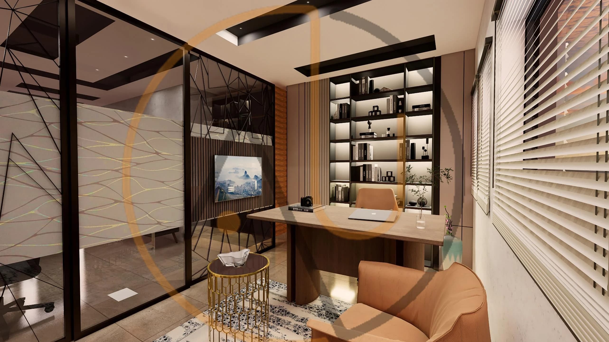 MOBILE OFFICE INTERIOR
